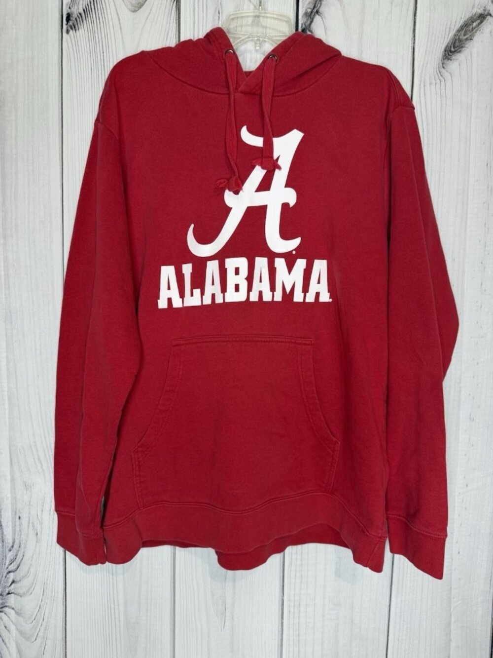 Fanatics Alabama Crimson Tide Hoodie Mens XL Red Hooded Sweatshirt Drawstring